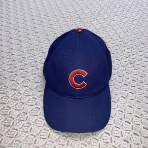 Chicago Cubs Hat‎ Cap Strap Back Adjustable Mens MLB Baseball Blue Red Logo